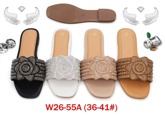 Stoned slippers