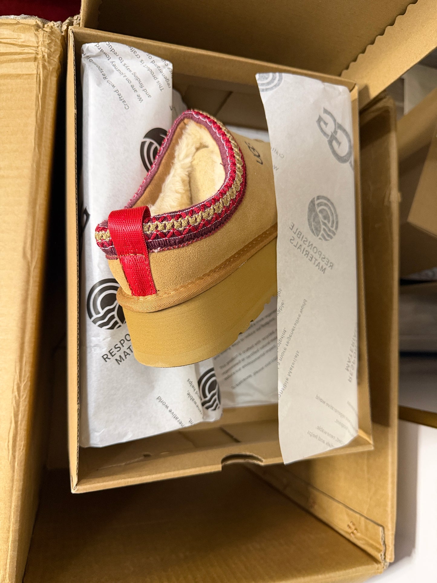 Fleece fashion shoes