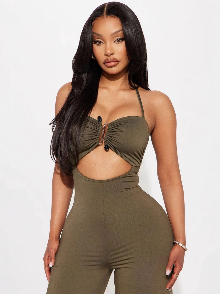 Town girl jump suit