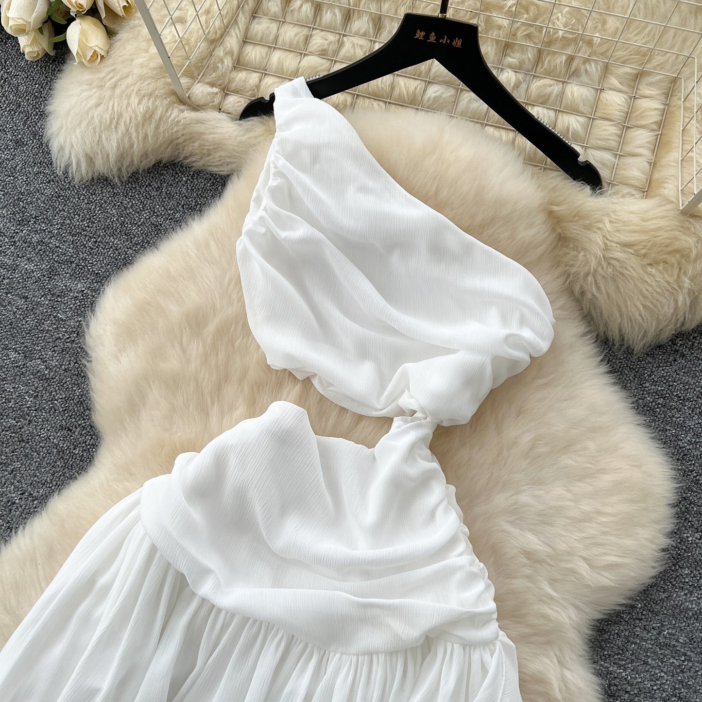 Mono strap dress