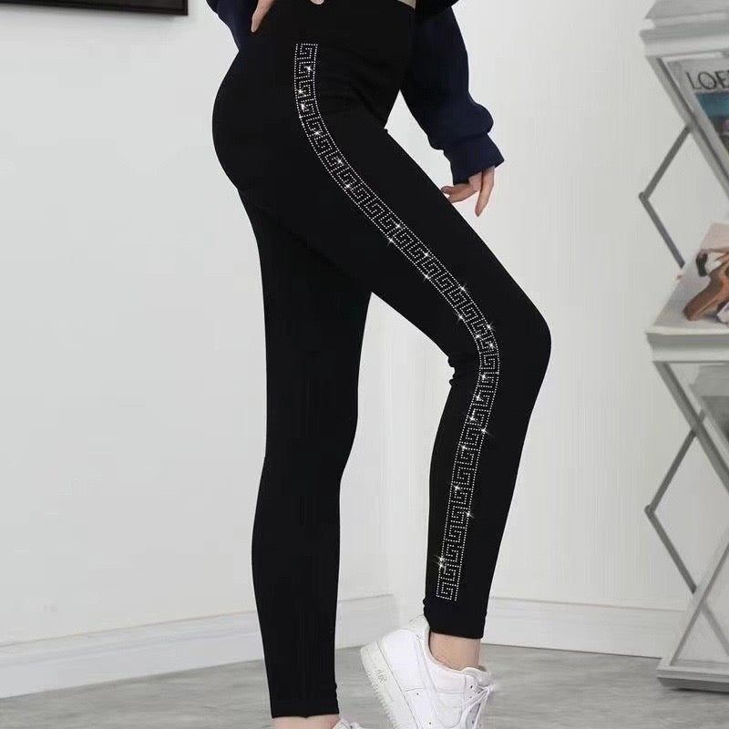 Glitter leggings