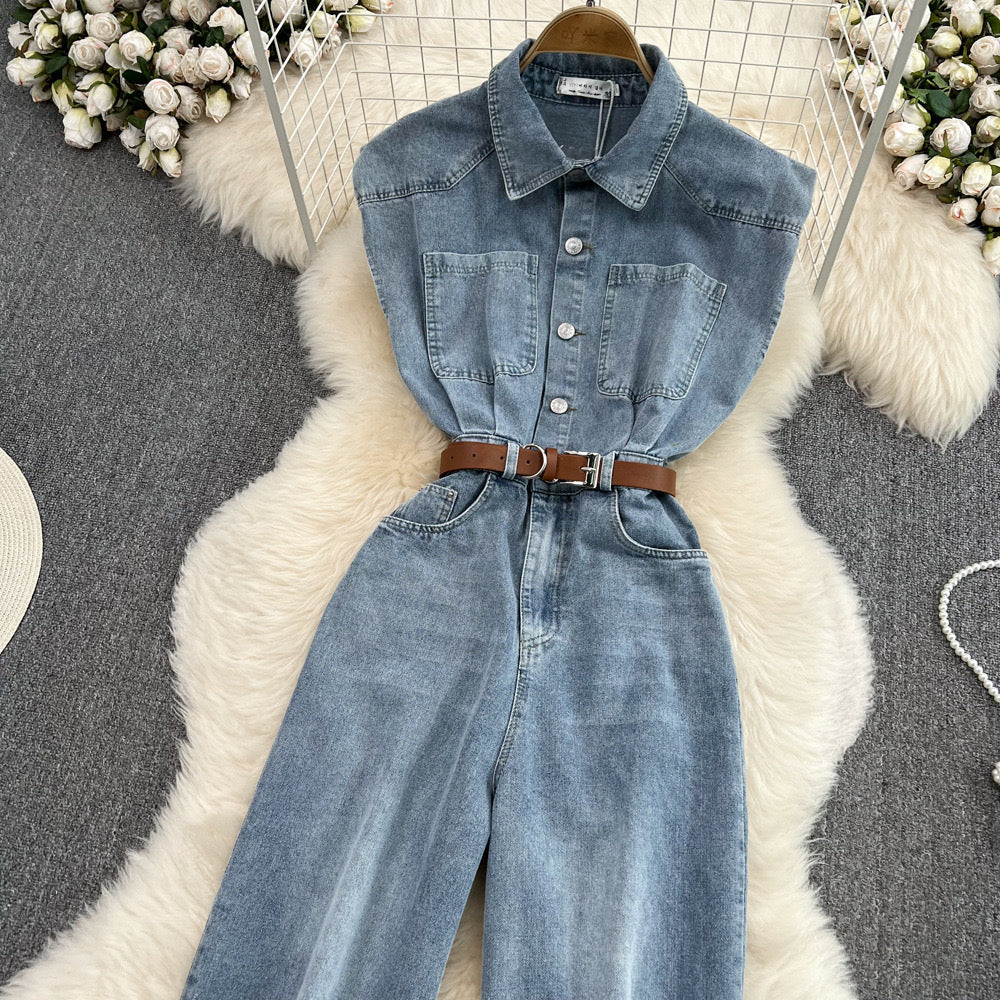 Jean jumpsuit