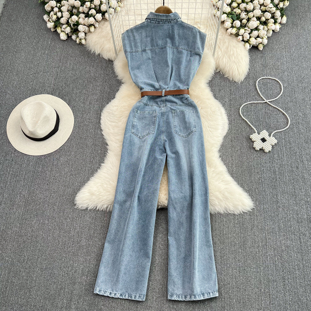 Jean jumpsuit